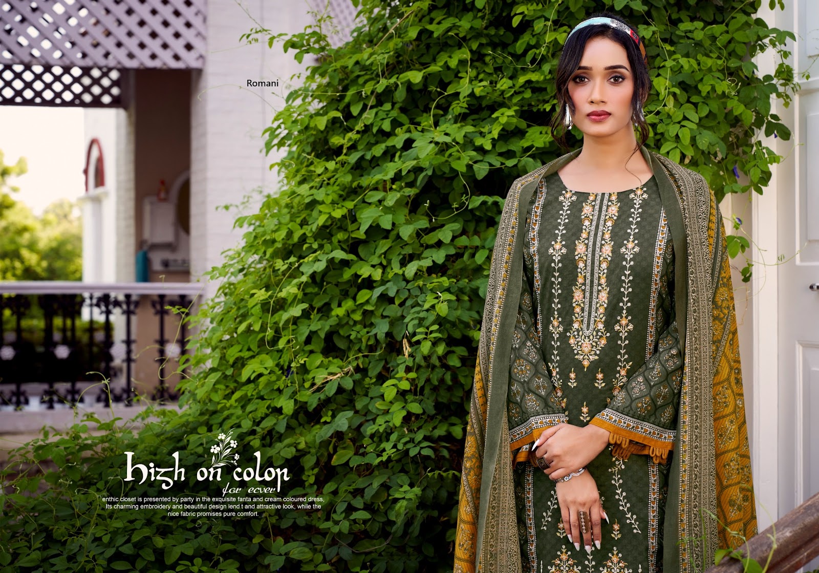 Bin Kareem Vol 2 Romani Cotton Karachi Salwar Suits Wholesale