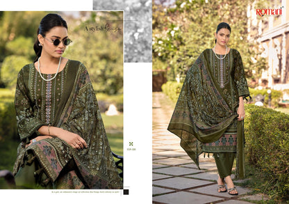 Bin Kareem Vol 3 Romani Mix Cotton Karachi Salwar Suits Supplier Ahmedabad
