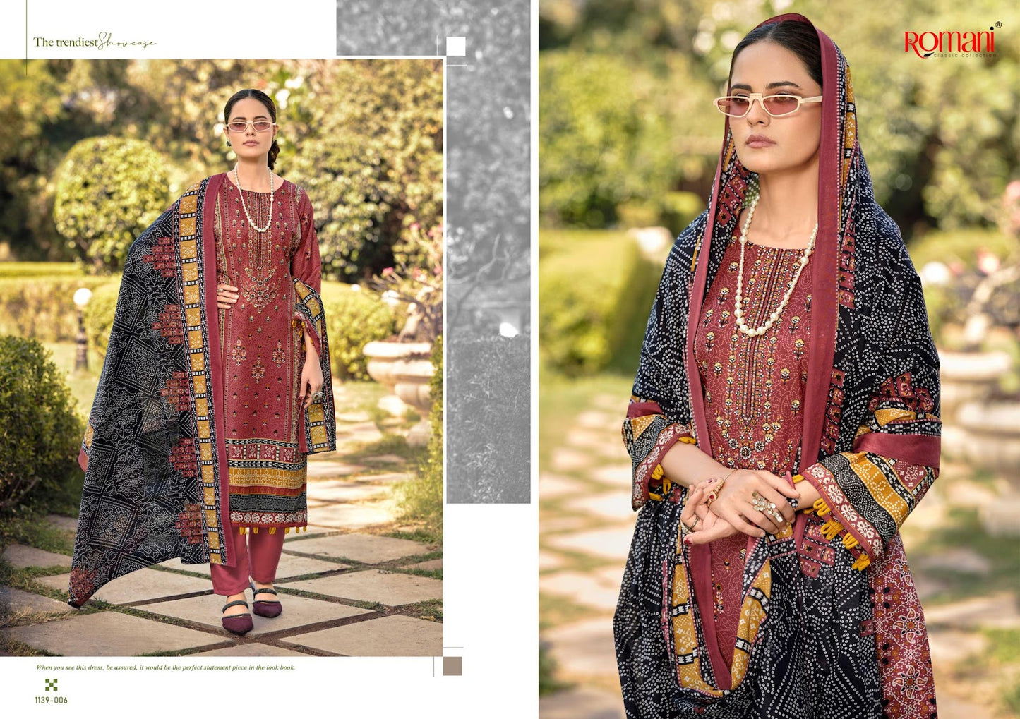 Bin Kareem Vol 3 Romani Mix Cotton Karachi Salwar Suits Supplier Ahmedabad