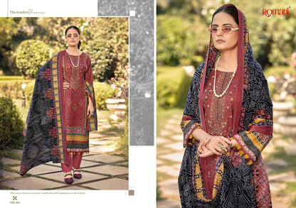 Bin Kareem Vol 6 Romani Cotton Karachi Salwar Suits Exporter Gujarat