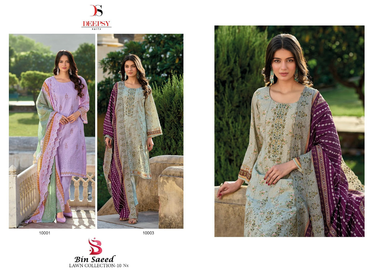 Bin Saeed 10 Nx Deepsy Cotton Karachi Salwar Suits Manufacturer Gujarat