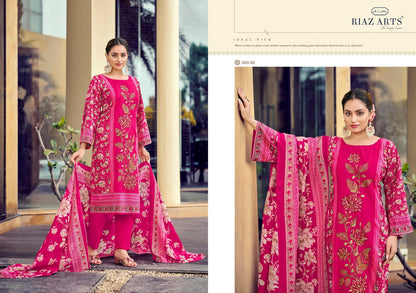 Bin Saeed 10 Riaz Art Cotton Karachi Salwar Suits Manufacturer Gujarat