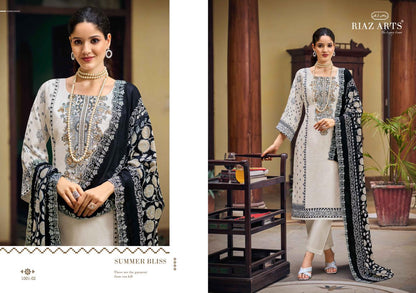 Bin Saeed 11 Riaz Art Cotton Karachi Salwar Suits Manufacturer