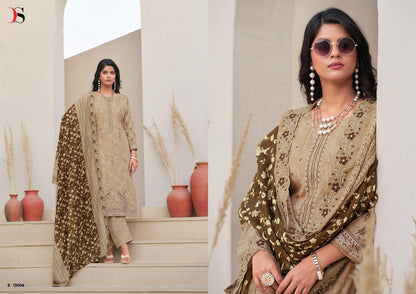 Bin Saeed 13 Lawn Collection Deepsy Cotton Karachi Salwar Suits Supplier India
