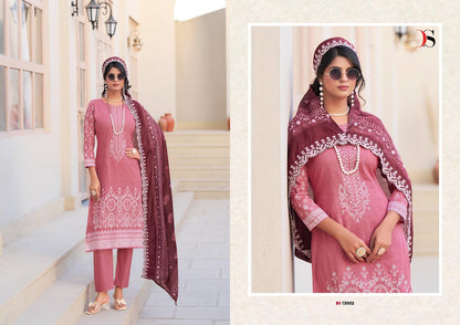Bin Saeed 13 Lawn Collection Deepsy Cotton Karachi Salwar Suits Supplier India