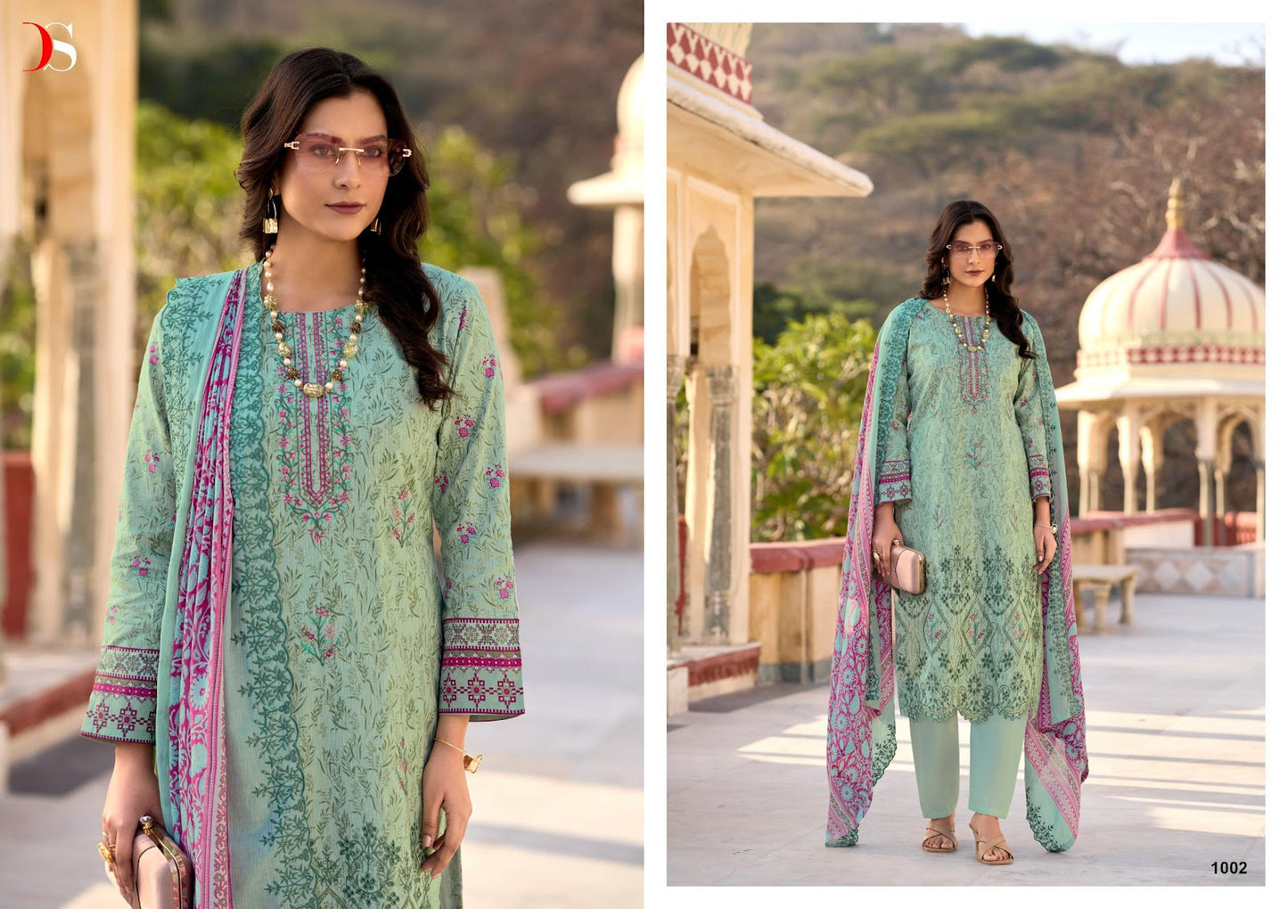 Bin Saeed 14 Lawn Collection Deepsy Cotton Karachi Salwar Suits Supplier Gujarat