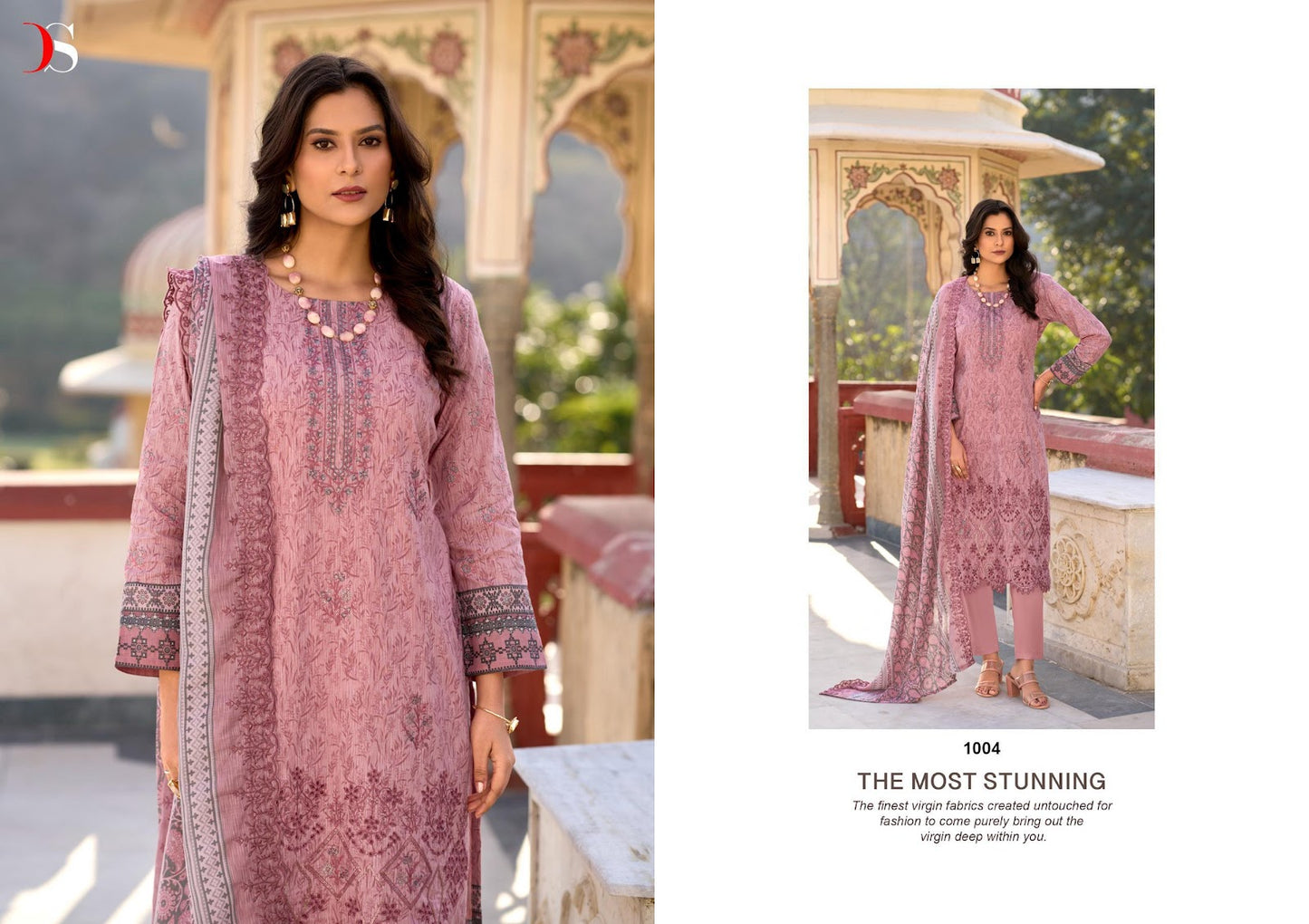 Bin Saeed 14 Lawn Collection Deepsy Cotton Karachi Salwar Suits Supplier Gujarat