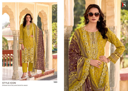 Bin Saeed 14 Lawn Collection Deepsy Cotton Karachi Salwar Suits Supplier Gujarat