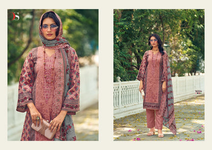 Bin Saeed 16 Lawn Collection Deepsy Pure Cotton Pakistani Salwar Suits Wholesale