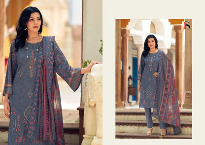 Bin Saeed 16 Lawn Collection Deepsy Pure Cotton Pakistani Salwar Suits Wholesale