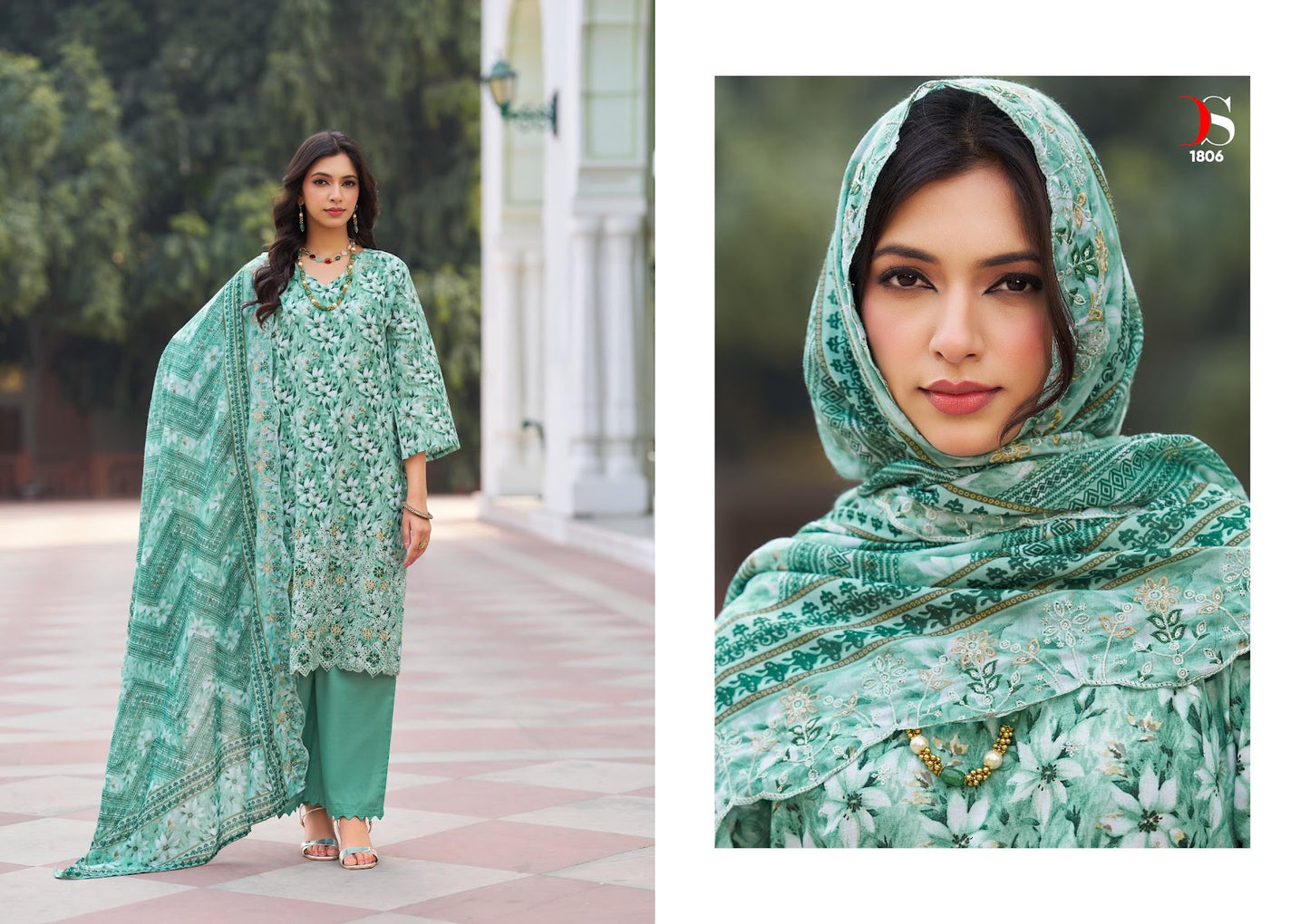 Bin Saeed 18 Lawn Collection Deepsy Cotton Karachi Salwar Suits Manufacturer Ahmedabad