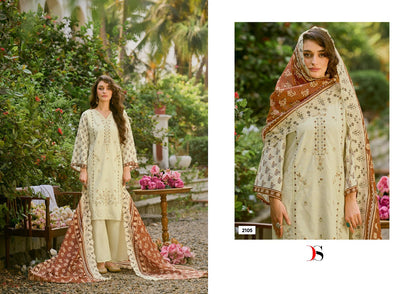 Bin Saeed 21 Lawn Collection Deepsy Cotton Karachi Salwar Suits Exporter Gujarat