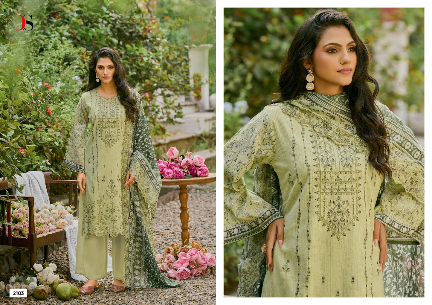 Bin Saeed 21 Lawn Collection Deepsy Cotton Karachi Salwar Suits Exporter Gujarat