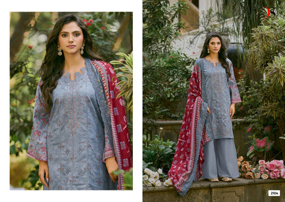 Bin Saeed 21 Lawn Collection Deepsy Cotton Karachi Salwar Suits Exporter Gujarat
