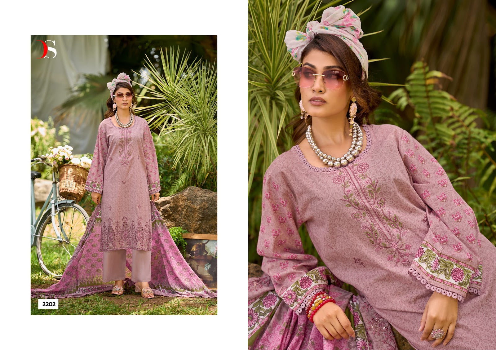 Bin Saeed 22 Lawn Collection Deepsy Cotton Karachi Salwar Suits Manufacturer