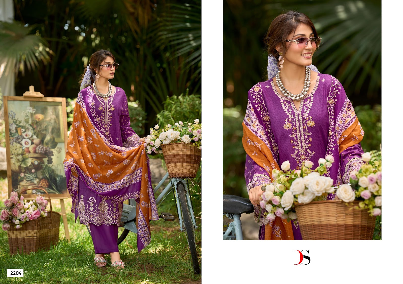 Bin Saeed 22 Lawn Collection Deepsy Cotton Karachi Salwar Suits Manufacturer