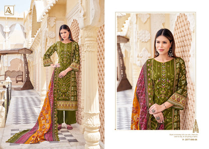 Bin Saeed Edition 12 Alok Cambric Cotton Karachi Salwar Suits Wholesaler India