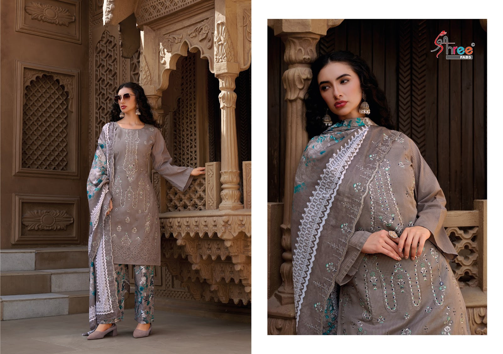 Bin Saeed Exclusive Shree Fabs Cotton Karachi Salwar Suits Wholesaler India