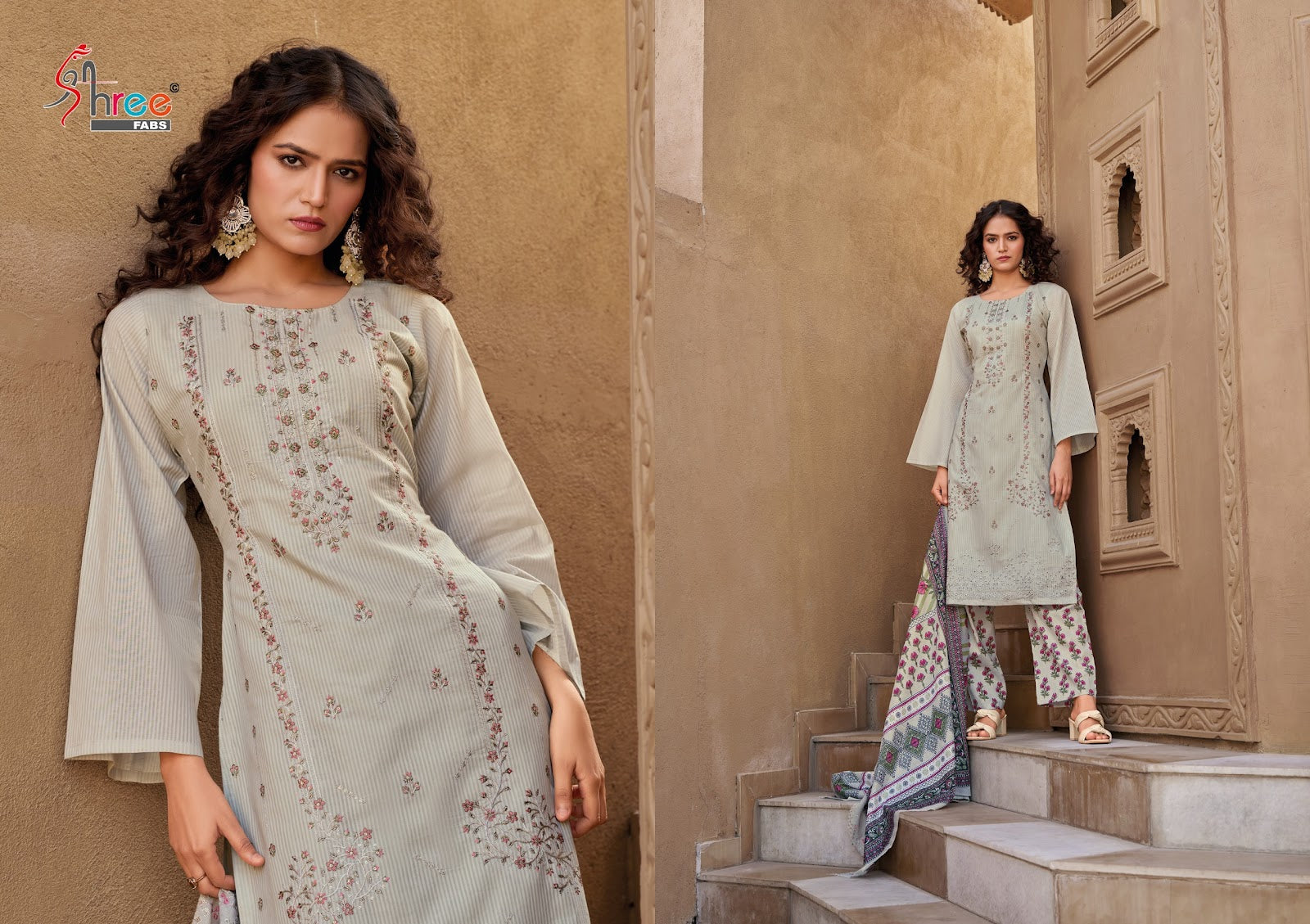 Bin Saeed Exclusive Shree Fabs Cotton Karachi Salwar Suits Wholesaler India