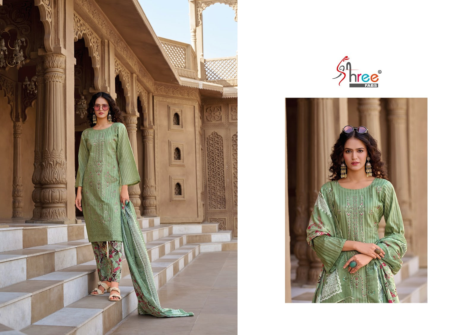 Bin Saeed Exclusive Shree Fabs Cotton Karachi Salwar Suits Wholesaler India