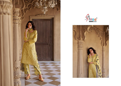 Bin Saeed Exclusive Shree Fabs Cotton Karachi Salwar Suits Wholesaler India