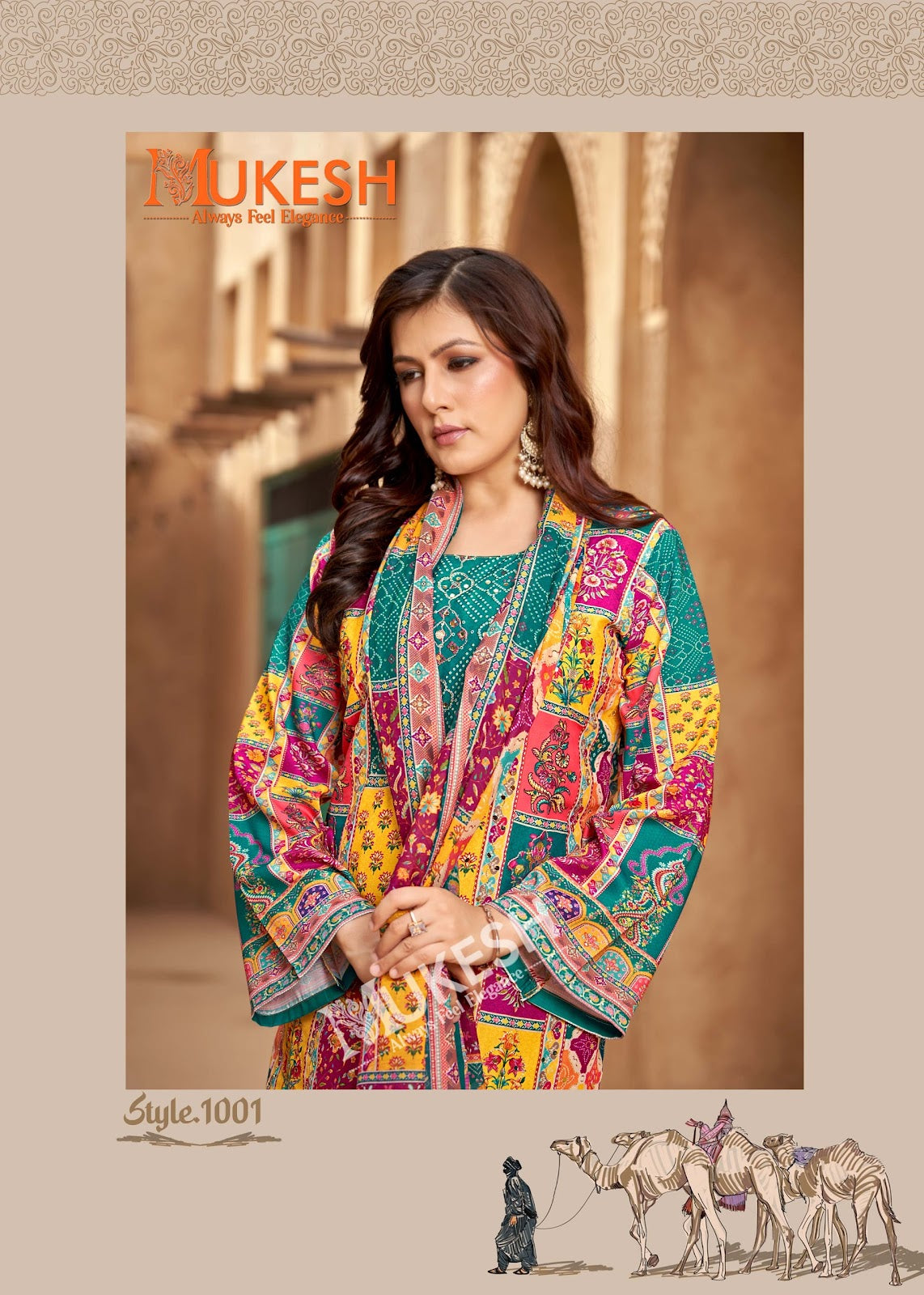 Bin Saeed Mukesh Karachi Banwery Muslin Readymade Pant Style Suits Wholesale Price