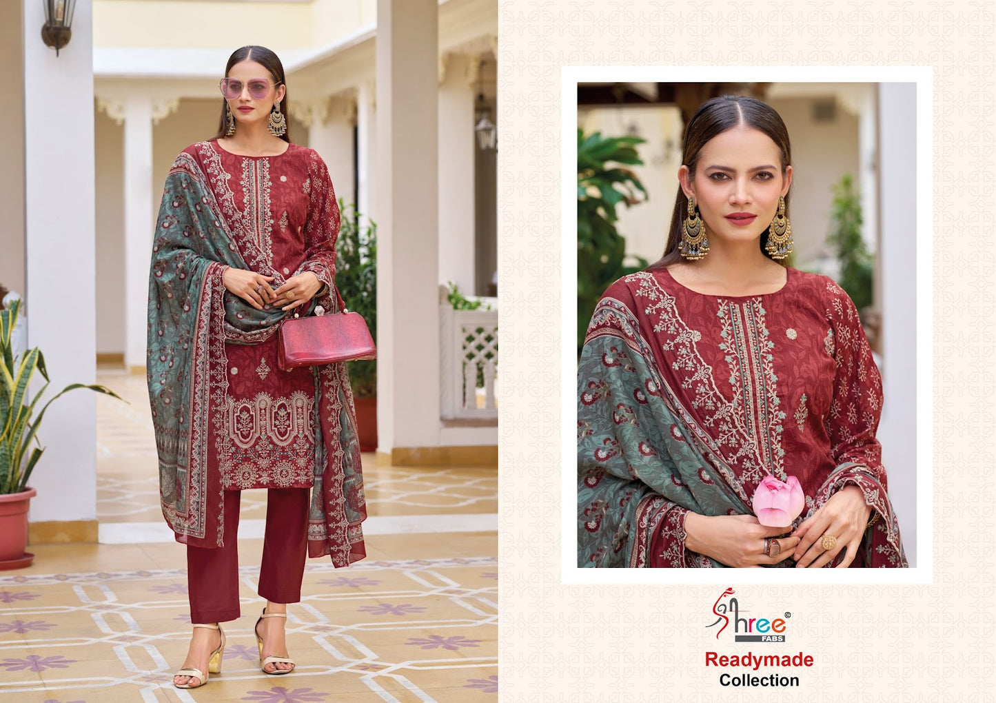 Bin Saeed Lawn Collection Vol 22 Shree Fabs Pure Cotton Pakistani Readymade Suits Supplier