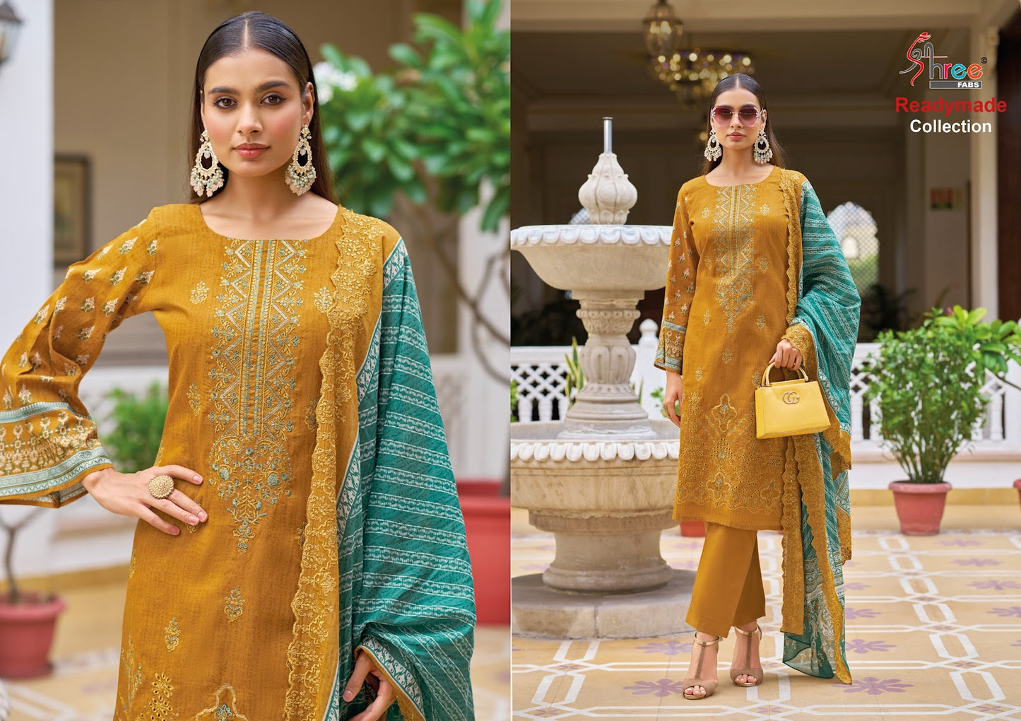 Bin Saeed Lawn Collection Vol 22 Shree Fabs Pure Cotton Pakistani Readymade Suits Supplier