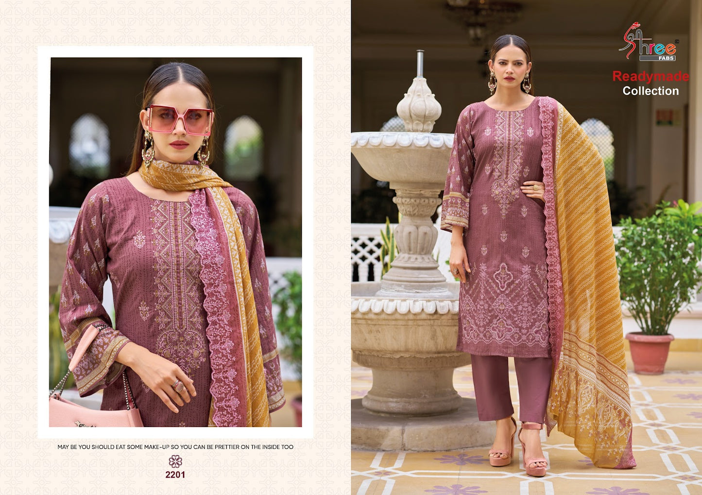 Bin Saeed Lawn Collection Vol 22 Shree Fabs Pure Cotton Pakistani Readymade Suits Supplier