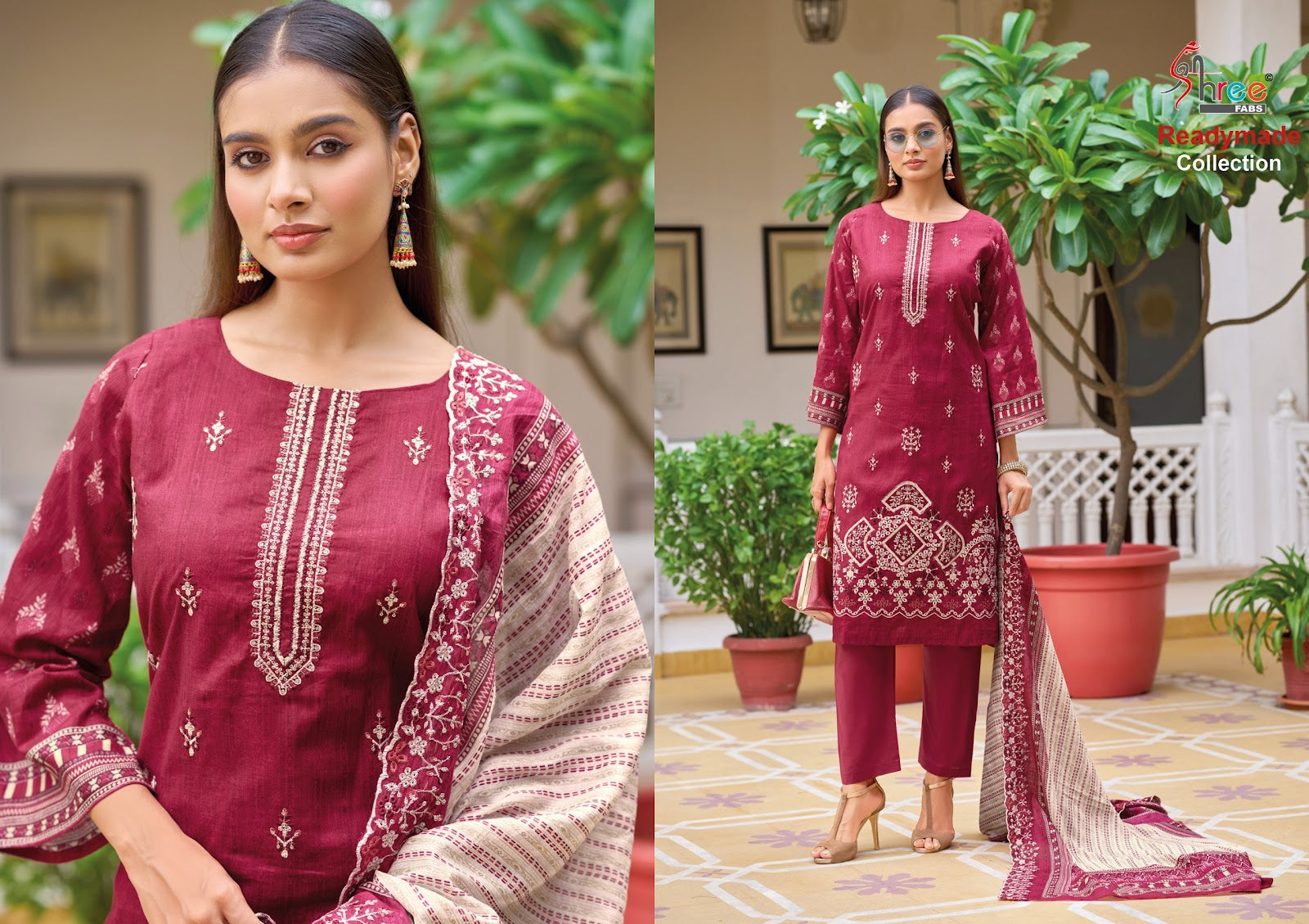 Bin Saeed Lawn Collection Vol 22 Shree Fabs Pure Cotton Pakistani Readymade Suits Supplier