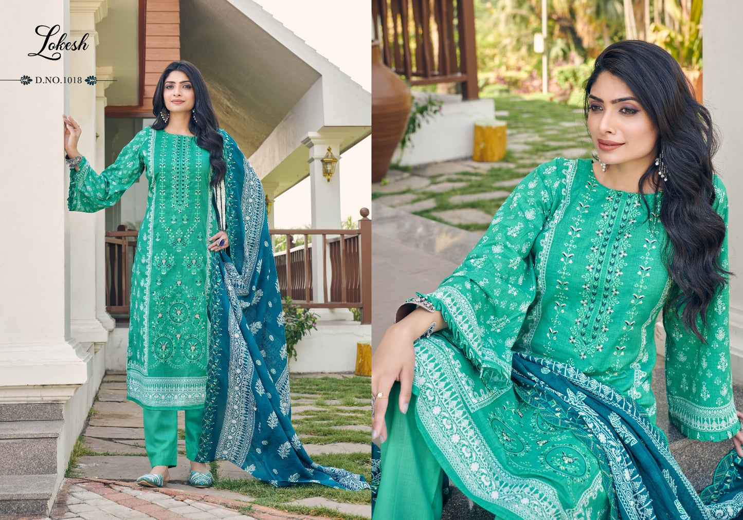 Bin Saeed Lokesh Cambric Cotton Karachi Salwar Suits Wholesale Price