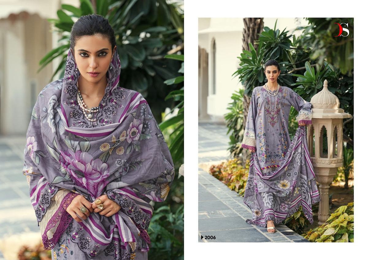 Bin Saeed Mini 2 Deepsy Cotton Pakistani Salwar Suits Wholesaler Ahmedabad