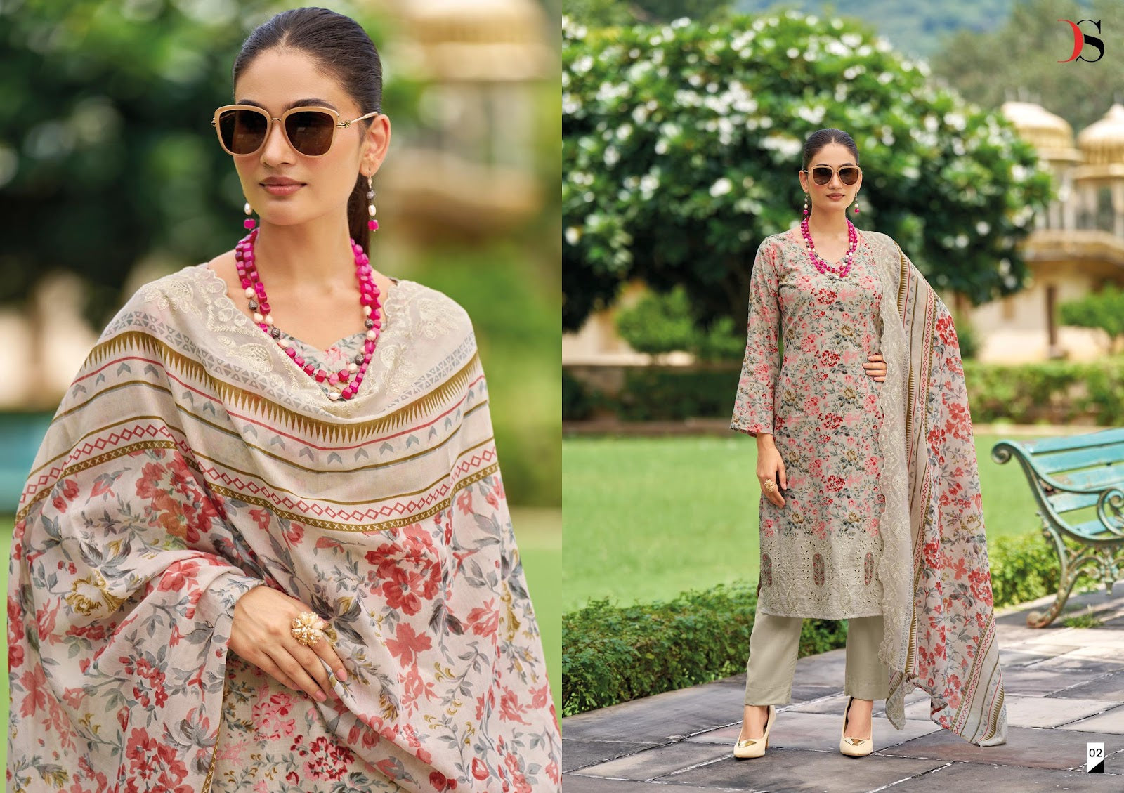Bin Saeed Mini 2 Lawn Collection Deepsy Cotton Karachi Salwar Suits Exporter