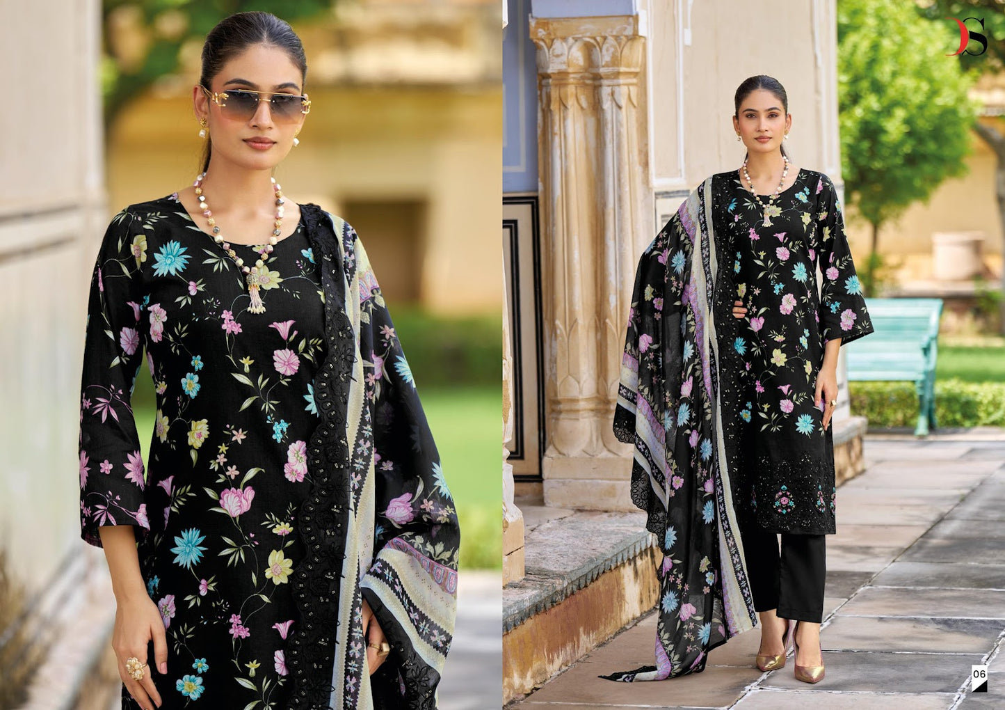 Bin Saeed Mini 2 Lawn Collection Deepsy Cotton Karachi Salwar Suits Exporter