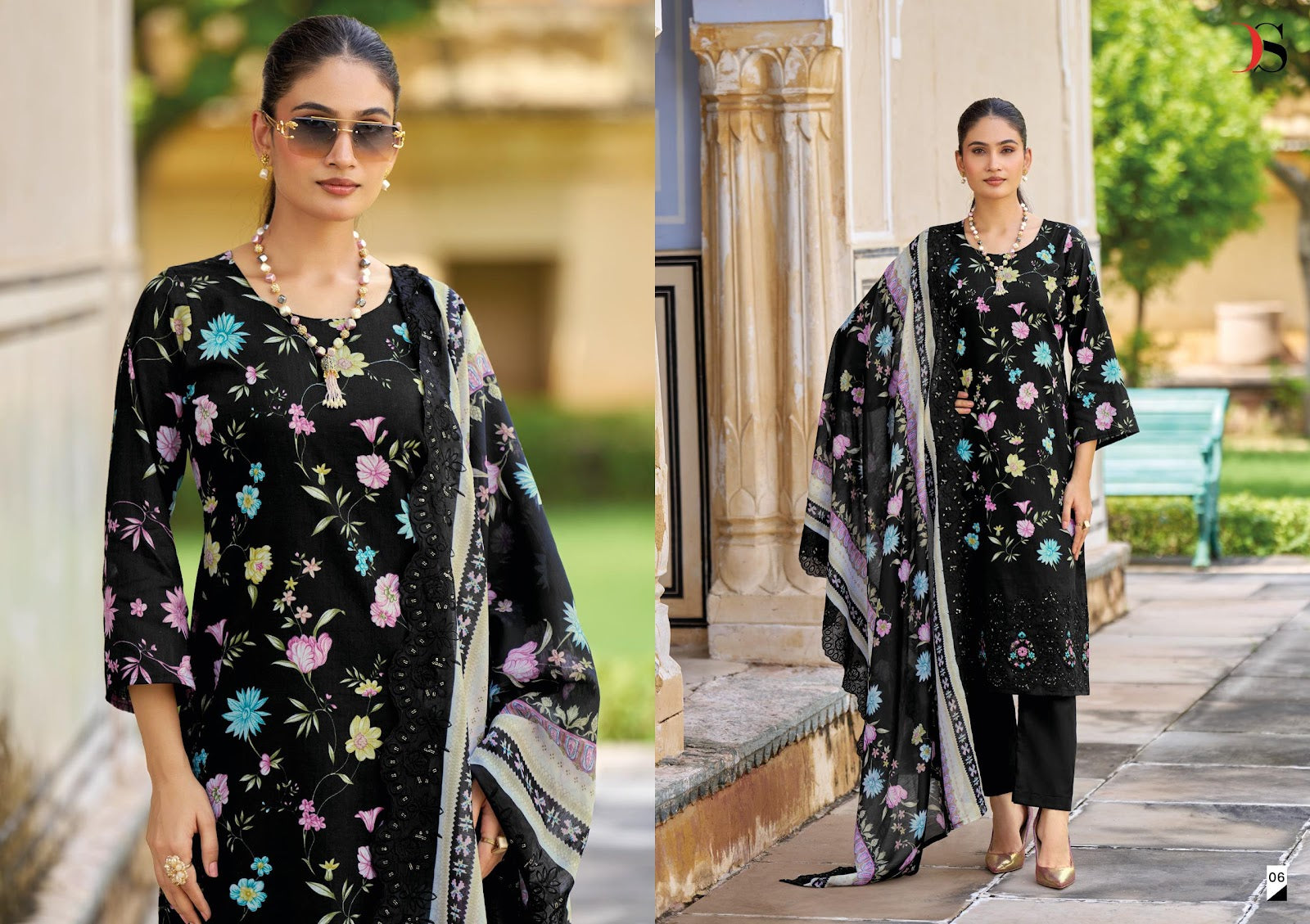 Bin Saeed Mini 2 Lawn Collection Deepsy Cotton Karachi Salwar Suits Exporter
