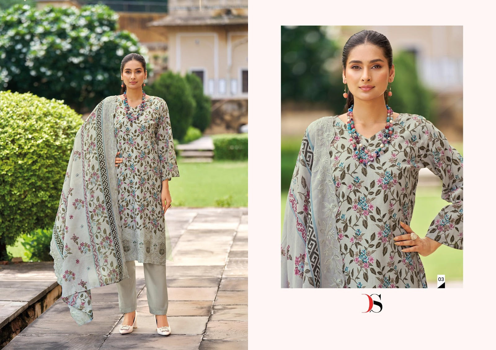 Bin Saeed Mini 2 Lawn Collection Deepsy Cotton Karachi Salwar Suits Exporter