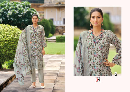 Bin Saeed Mini 2 Lawn Collection Deepsy Cotton Karachi Salwar Suits Exporter