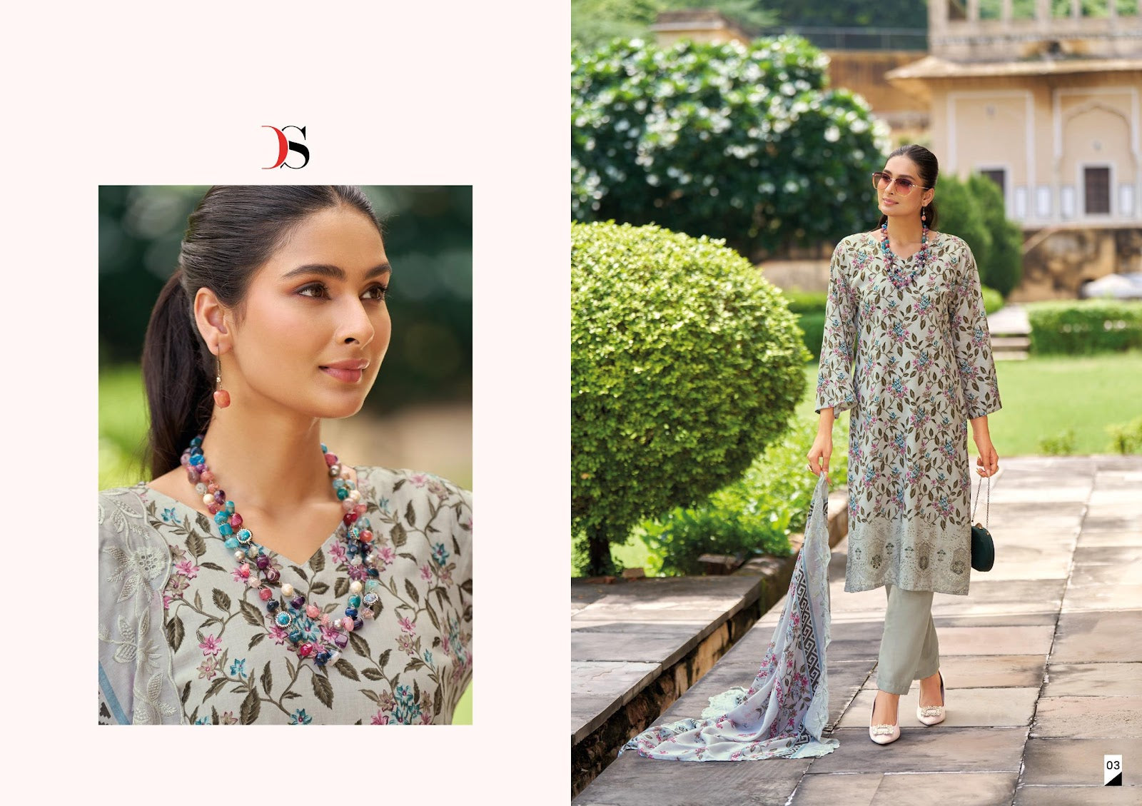 Bin Saeed Mini 2 Lawn Collection Deepsy Cotton Karachi Salwar Suits Exporter
