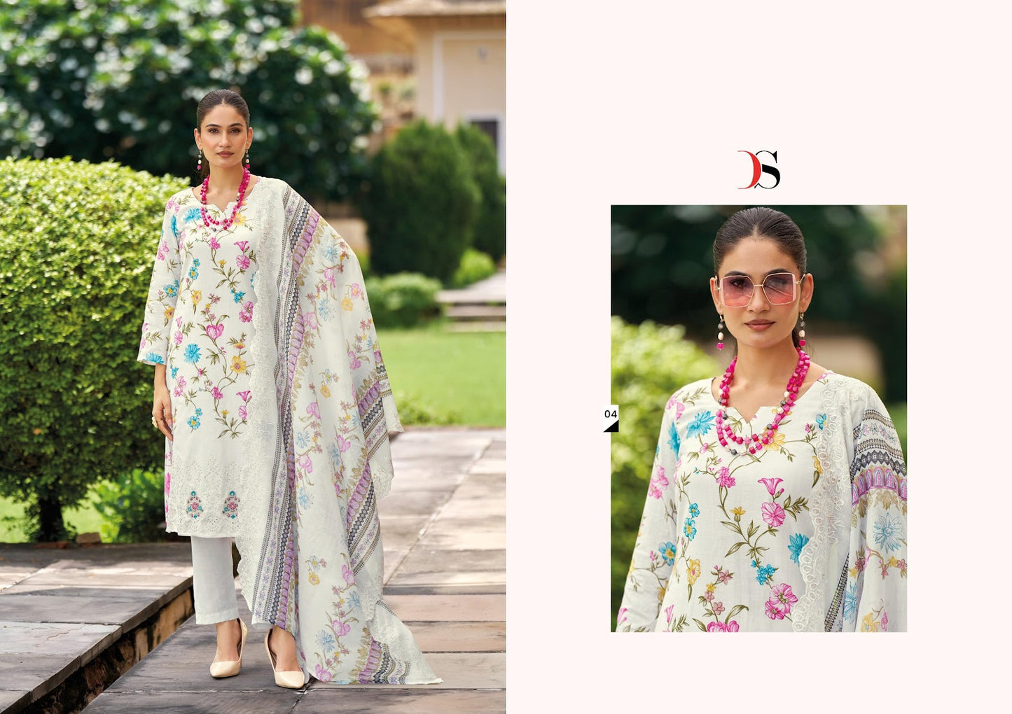 Bin Saeed Mini 2 Lawn Collection Deepsy Cotton Karachi Salwar Suits Exporter