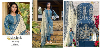 Bin Saeed Nx Al Zohaib Pure Cotton Pakistani Salwar Suits Wholesaler India
