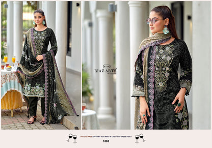 Bin Saeed Premium Riaz Art Lawn Cotton Karachi Salwar Suits Manufacturer Ahmedabad