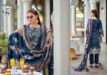 Bin Saeed Premium Riaz Art Lawn Cotton Karachi Salwar Suits Manufacturer Ahmedabad