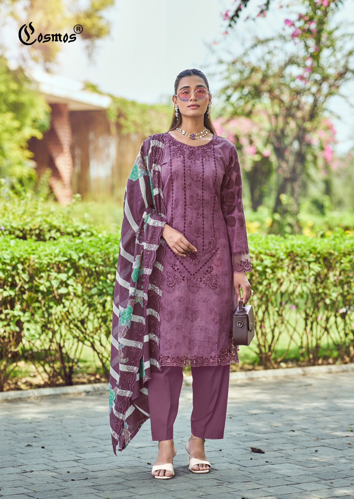 Bin Saeed Premium Vol 2 Cosmos Fashion Lawn Cotton Karachi Salwar Suits Manufacturer