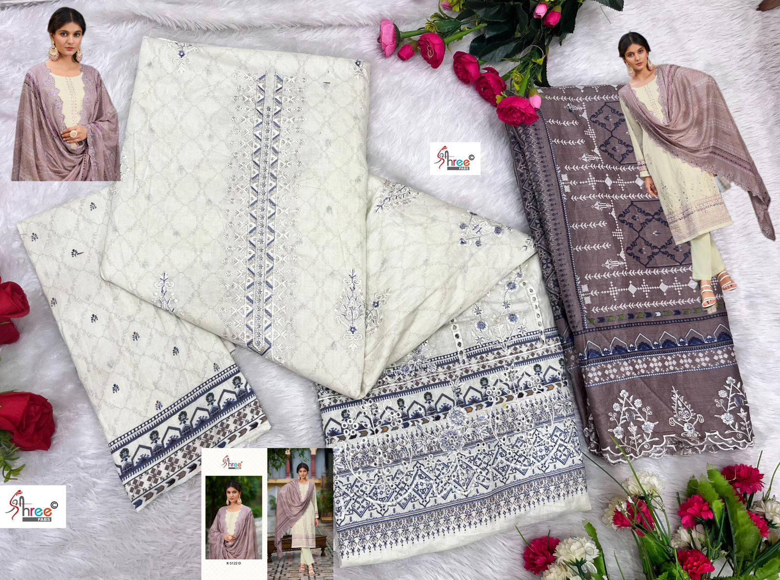Bin Saeed Remix 1005 Shree Fabs Cotton Pakistani Salwar Suits Supplier Gujarat