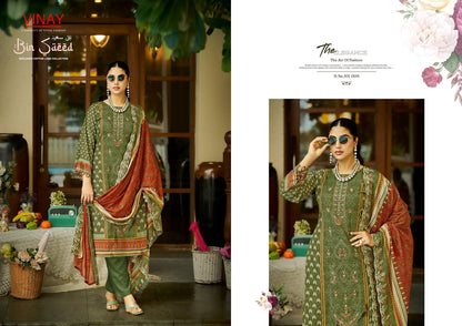Bin Saeed Vinay Cambric Cotton Karachi Salwar Suits Supplier