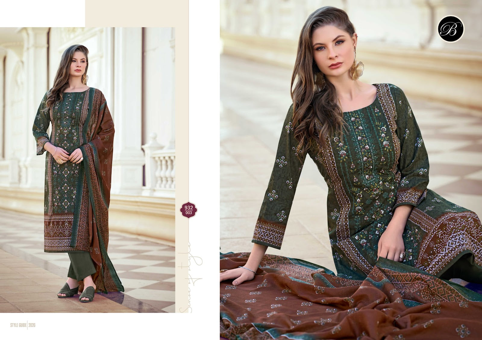 Bin Saeed Vol 10 Belliza Designer Studio Cotton Karachi Salwar Suits Supplier Ahmedabad