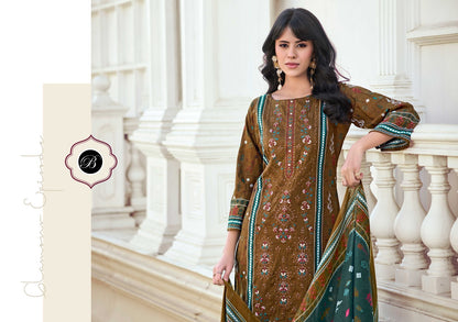 Bin Saeed Vol 10 Belliza Designer Studio Cotton Karachi Salwar Suits Supplier Ahmedabad