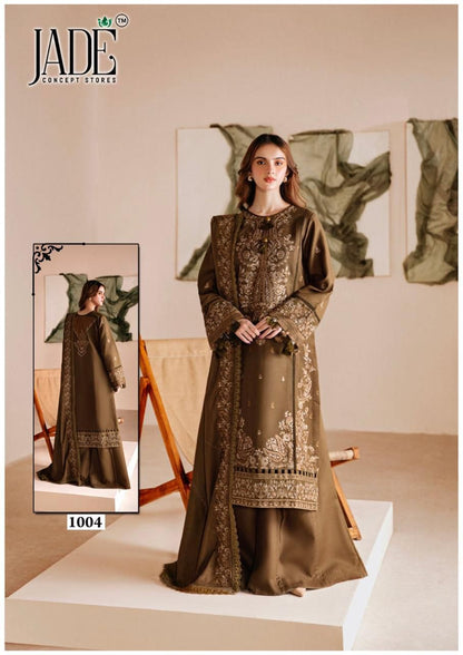 Bin Saeed Vol 10 Heavy Cotton Luxury Collection Jade Lawn Karachi Readymade Suits Wholesaler