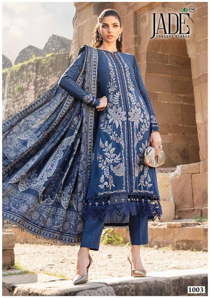 Bin Saeed Vol 10 Heavy Cotton Luxury Collection Jade Lawn Karachi Readymade Suits Wholesaler