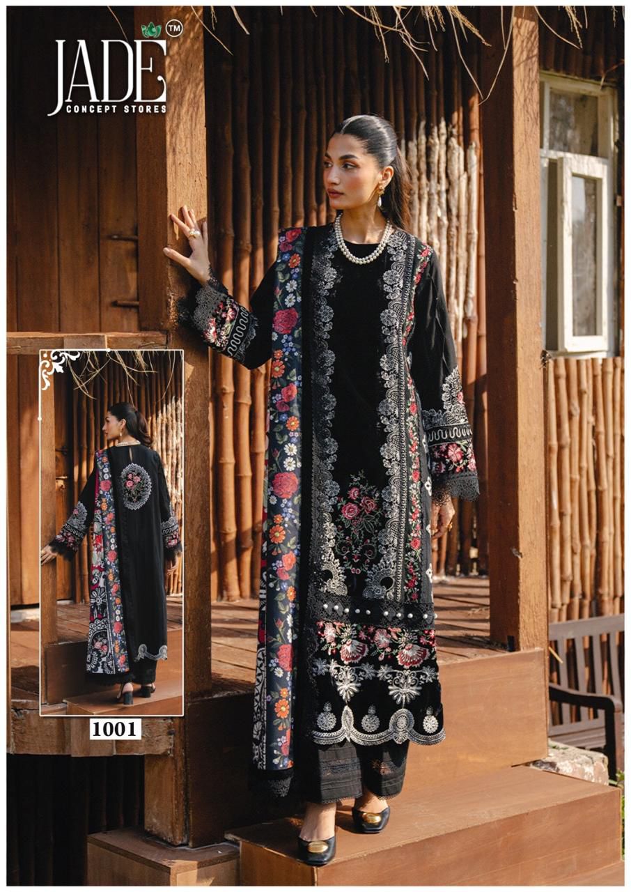 Bin Saeed Vol 10 Heavy Cotton Luxury Collection Jade Lawn Karachi Salwar Suits Wholesale Price